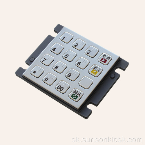Šifrovaná podložka PIN mini veľkosti